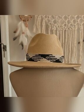 Sonoma Goods For Life Straw Fedora Hat